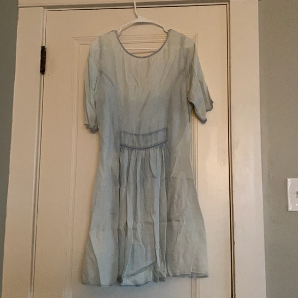 EUC chambray Anthropologie dress - Picture 2 of 3